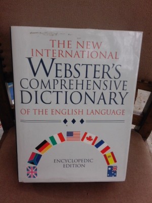 The new international Webster&amp;#039;s comprehensive dictionary of the englesh language foto