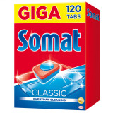 Detergent pentru masina de spalat vase, Somat Classic, 120 tablete