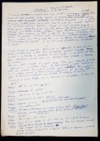 Manuscris Horia Lovinescu, "Avalansa"
