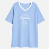 Rochie de Vară Sportivă Bleu Oversized pentru Plajă, CMCLASS