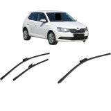 Cumpara ieftin Set 3 stergatoare SKODA FABIA III Praktik (NJ5) 2014-2022, pentru parbriz si luneta, Bosch Aerotwin-Aerotwin