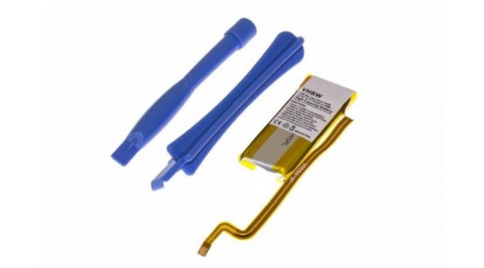 &Icirc;nlocuire baterie VHBW MP3-Player pentru Apple 616-0227, 616-0230, 616-0229, EC008 - 450 mAh 3,7 V Li-polimer