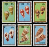 Fiji 1987 - Cochilii, fauna marina, serie neuzata
