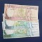 Malteze de 2, 5 și 10 lire set 3 banknote.