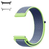 Curea material textil, compatibila cu Samsung Galaxy Watch Ultra, Blue-Green