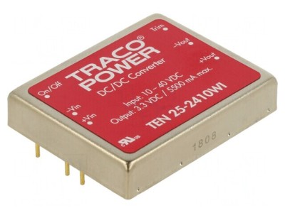 Convertor DC/DC 25W 10-40V la 3,3V 5,5A foto