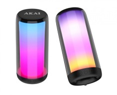 Boxa portabila Akai CS2 GLOW, 10w, negru foto