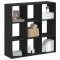 vidaXL Bibliotecă, negru, 102x32x102 cm, lemn prelucrat 852817