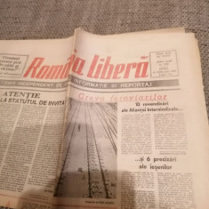 Ziar Romania Libera - Marti 19 Februarie 1991