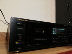 Stereo Cassette Deck ONKYO Integra TA 2750 (3 motoare) - Impecabil/Vintage/Japan foto