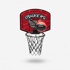 Mini Coș Baschet SK100 Dunkers cu Minge inclusă Roșu