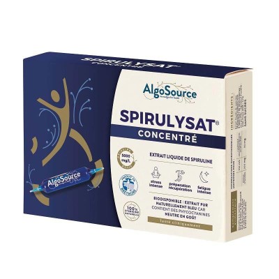 Spirulysat Concentrat 20 fiole Algosource foto