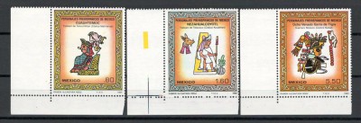 Mexic 1980 MNH - Personalitati prehispanice, nestampilat foto