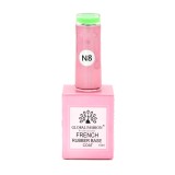 Cumpara ieftin Rubber Base Coat Neon, baza pentru unghii, 15ml, 08, Global Fashion