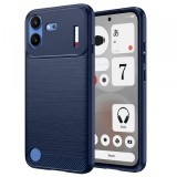 Husa pentru Nothing Phone (4b), Techsuit, Carbon, Albastra