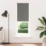 VidaXL Jaluzea cu role opace gri 75x230 cm lățime material 70,7 cm