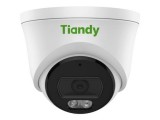 Camera IP turret Tiandy 5MP PoE cu microfon, AI, microSD si IP67
