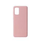 Husa protectie flippy compatibila cu samsung galaxy s21 ultra liquid silicone case roz