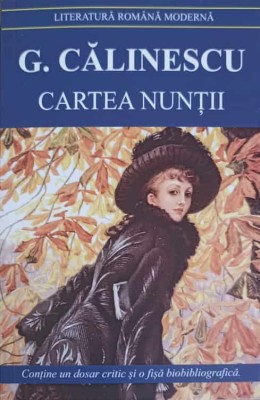 CARTEA NUNTII-GEORGE CALINESCU-250876 foto