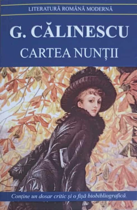 CARTEA NUNTII-GEORGE CALINESCU-250876