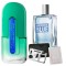 Set apa de toaleta Full Speed Electric 75 ml, apa de toaleta Individual Blue 100 ml, card multifunctional de supravietuire, otel inoxidabil