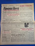 ziarul romania libera 8 aprilie 1949 - tenis de masa la sala giulesti