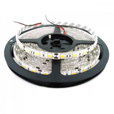 Banda LED 12V 14.4W/m, 60LED/m, IP65, R5050 4100K &amp;ndash; rola 5m foto