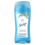 Deodorant antiperspirant Secret Invisible Solid Shower Fresh, protecție 48 h, 74 g