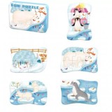 Cumpara ieftin Set 5 puzzle in cutie metalica_Animale polare