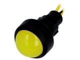 Lampa LED de Control Galbenă 230V &Oslash;13mm IP20