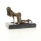 Nud- statueta erotica pe soclu din marmura EC-24