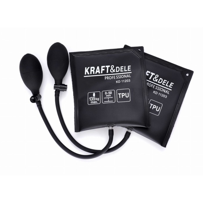 Set perna gonflabila pentru deschiderea de urgenta a usilor masinilor, sau ridicat mobilier si alte obiecte grele, capacitate 135 kg, Kraft