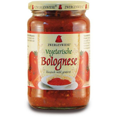 Sos Bio Bolognese Vegetarian Zwergenwiese 340gr foto