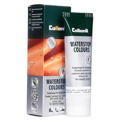 Crema de pantofi cu ulei de migdale Collonil Waterstop Colours, 75 ml, lack farblos foto