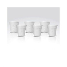 Set 6 pahare espresso Bialetti Alb