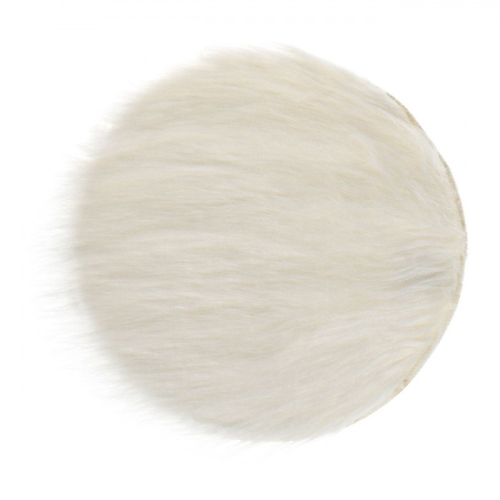 Perna pentru Scaun de Iarna Rotunda Blana Ecru 34 cm