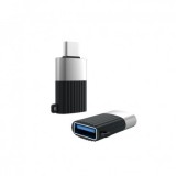 ADAPTOR XO NB149-F, USB 3.0 LA USB TYPE-C, NEGRU