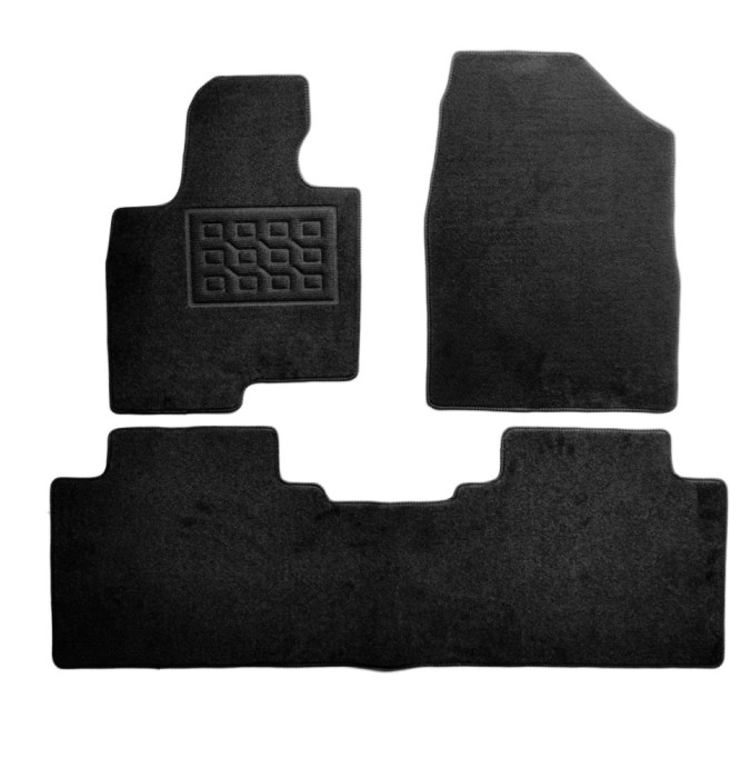 Set covorase auto mocheta Baic 7 2024-&amp;gt;, Negru, 3 buc. AutoDrive ProParts