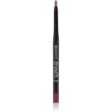 Essence 8h Matte Comfort dermatograf mat de buze cu ascutitoare culoare 06 Cool Mauve 0,3 g