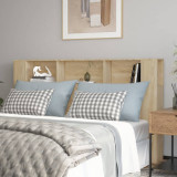 Tăblie de pat cu dulap, stejar sonoma, 180x18,5x104,5 cm, vidaXL