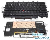 Tastatura Lenovo SN20L12680 iluminata layout US fara rama enter mic, SN20L12680AA iluminata layout US fara