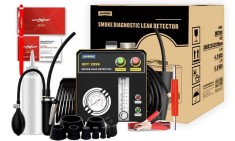 PROMOTIE Generator de fum ! Tester auto Autool SDT205s Detectie scurgere fum turisme si camioane, tester de etanșeitate, evacuare, test de răcire