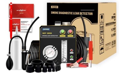 PROMOTIE Generator de fum ! Tester auto Autool SDT205s Detectie scurgere fum turisme si camioane, tester de etanșeitate, evacuare, test de răcire foto