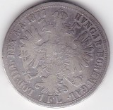 AUSTRIA UNGARIA 1 Florin 1877, Europa, Argint