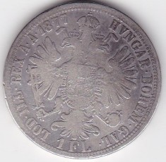 AUSTRIA UNGARIA 1 Florin 1877