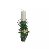 Cumpara ieftin Lumanare Botez cu Plante Stabilizate Naturale - BAB123