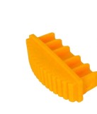 Patina din plastic ALVE F-9725 galbena pentru scara, profil 97x25 mm
