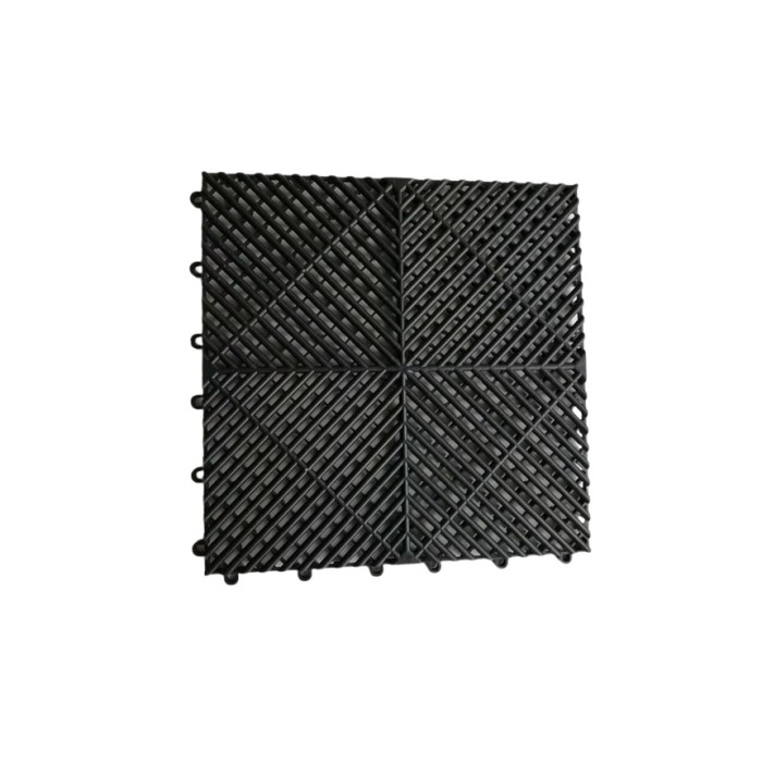 Pardoseala ventilata modulara neagra profesionala trafic intens interior exterior