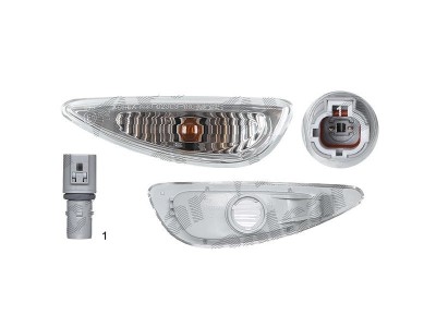 Semnalizare laterala Hyundai Accent (Rb) 08.2010-, Elantra (Md/Ud) 08.2010-05.2016, I30 (Gd) 03.2012-03.2017, Solaris (Rb) 08.2010-, Tucson (Tl) 09.2 foto