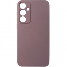 Husa tip capac spate silicon TPU Matte bej-roz pentru Samsung Galaxy S23 FE